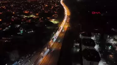 Kocaeli'nde Zincirleme Kaza: 2 Yaralı