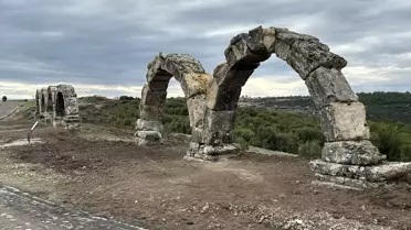 Blaundos Antik Kenti'nde 5 Su Kemerinin Restorasyonu Tamamlandı