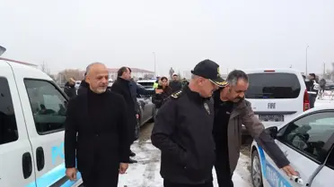 Afşin'de Yeni Polis Araçları Hizmete Girdi