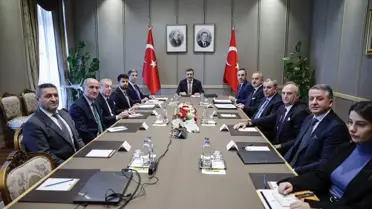 Cumhurbaşkanı Yardımcısı Yılmaz, İsveç Süryani Temsilcileriyle Bir Araya Geldi