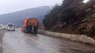 Kastamonu'da Kaya Düşmesi Facianın Eşiğini Aşmadı