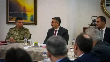 Yüksekova'da Sınır Güvenliği Toplantısı