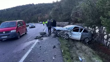 Taraklı'da Otomobil-Cip Çarpışması