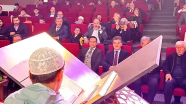 Kütahya'da Genç Sada Kur'an-ı Kerim Yarışması İl Finali Düzenlendi