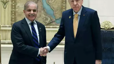 Cumhurbaşkanı Erdoğan, Pakistan Başbakanı Şerif ile görüştü