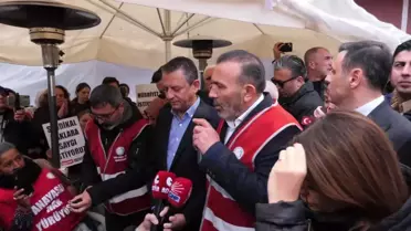 Özgür Özel'den Polonez İşçilerine Ziyaret: 'İşçinin Hakkını Yerseniz Tüketimden Gelen Gücümüzü Kullanma Çağrısını Yaparız, Bin Pişman Olursunuz'