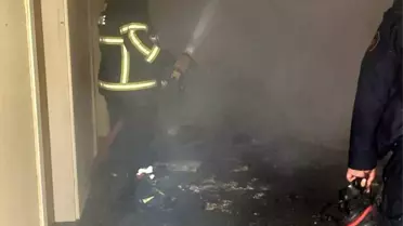 Hatay'daki Kuran Kursunda Yangın