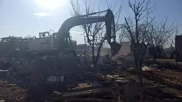 Iğdır'da Metruk Binaların Yıkımı Tamamlandı