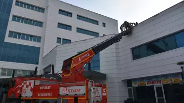 Boyabat Devlet Hastanesi'nde Yangın Tatbikatı