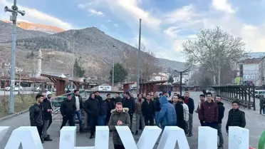 Yahyalı'da İşçiler Maaş İçin Eylem Yaptı