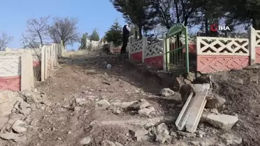 Elazığ'da Mezarlık Tahribatına Duyarlı Tepki