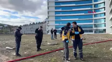 MUĞLA'da hastaneye çarpan helikopter düştü