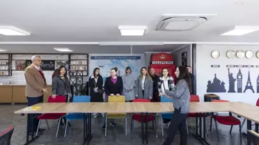 Bayraklı Belediye Yetkilileri, Mersin Büyükşehir Belediye'nin Birimlerini Gezdi