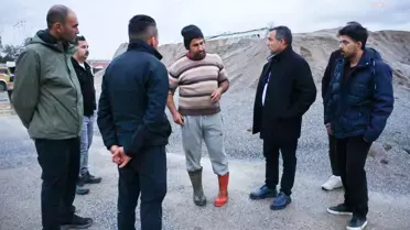Manavgat Belediye Başkanı Kara, Selde Zarar Gören Besiciyi Ziyaret Etti
