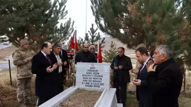 Şehit Semih Sözen Mezarı Başında Anıldı