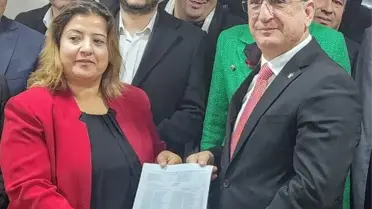 AK Parti Muğla İl Başkanlığına seçilen Laçin, mazbatasını aldı