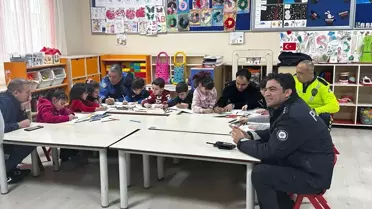 Belen'de Öğrencilere Trafik Eğitimi