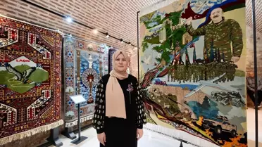 'Karabağ'dan İstanbul'a Halı Sergisi' İstanbul'da açıldı