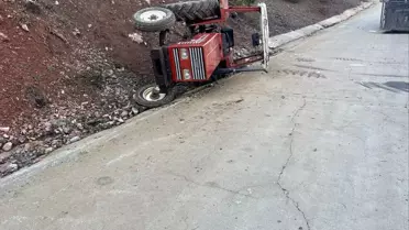 Kastamonu'da Traktör Devrildi: Sürücü Yaralı