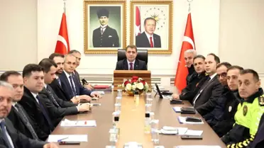 Düzce'de Yılbaşı Tedbirleri Toplantısı