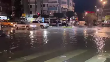 Antalya'da Sağanak Yağış ve Su Baskınları