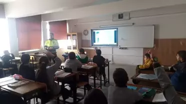 Öğrencilere Trafik Eğitimi