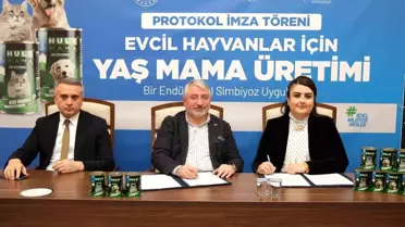 Çorum'da Yerli Üretimle Hayvan Mamaları Üretim Tesisi Kuruluyor