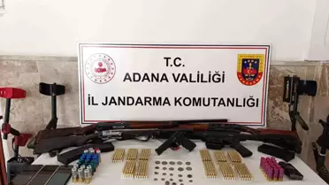 Ceyhan'da Operasyon: 5 Silah ve Kaçak Eşyalar Ele Geçirildi