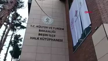 Beşiri Halk Kütüphanesi Açıldı: 'Geleceğin Şairlerini Yetiştireceğiz'