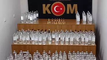 Niğde'de Kaçak Alkol Operasyonu