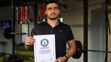 Burak Yazgı'dan Guinness Rekoru