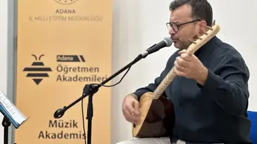 Adana'da Öğretmenlere Bağlama Eğitimi