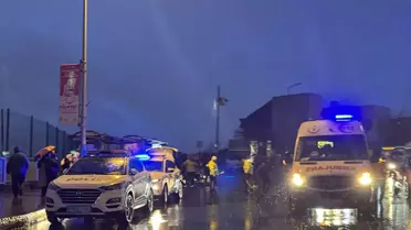 Beyoğlu'nda Motosiklet Kazası