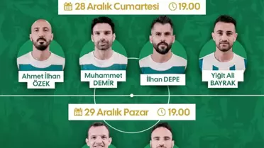 Bursaspor Teknik Direktörü ve Futbolcular Yeni Yıl Meydanı'nda Taraftarlarla Buluşuyor