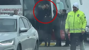 Cumhurbaşkanı Erdoğan'ın otobüsünü durduran fotoğraf
