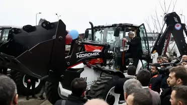Trabzon'a 18 Yeni İş Makinesi