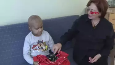 Kanser Tedavisi Gören 9 Yaşındaki Ferzende Yeni Yılı Kardeşlerinden Uzakta Karşılıyor