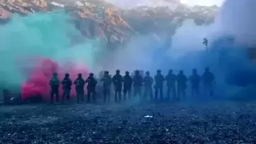 Hakkari'de PÖH Tatbikatı Görüntüleri Beğeni Topladı