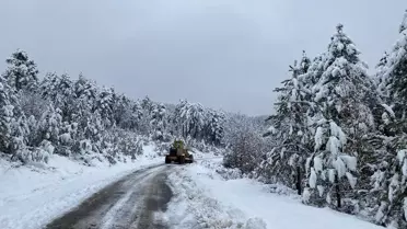 Balıkesir'de Karla Mücadele