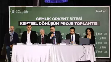 Gemlik'te Kentsel Dönüşüm Projesi Değerlendirildi