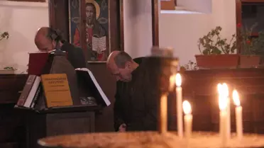 Edirne'de Bulgar Ortodoks Kilisesi'nde Noel Ayini Düzenlendi