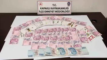 Kapaklı'da Kumar Operasyonu