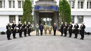 Genelkurmay Başkanı Gürak, TCG Oruçreis Fırkateyni'nde İncelemelerde Bulundu