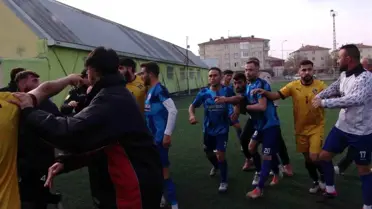 Kocasinan Şimşekspor, Olaylı Maçta Tomarza Belediyespor'u 4-2 Yendi