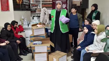 Öğrencilerden İhtiyaç Sahiplerine Yardım