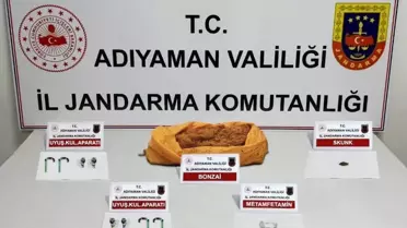 Adıyaman'da Uyuşturucu Operasyonu