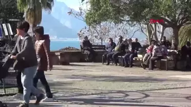 Antalya, Yılın Son Gününü Güneşli Hava ile Karşıladı