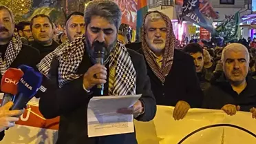 Diyarbakır'da Gazze Protestosu