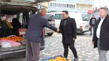 Kaymakam Melikoğlu Esnafı Ziyaret Etti