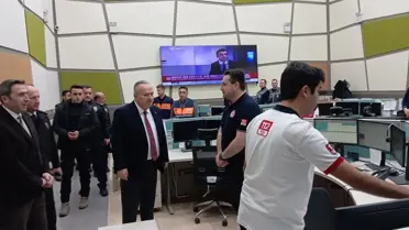 Nevşehir Valisi Fidan, görevi başındaki personelin yeni yılını kutladı